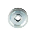 2 hornyú ékszíjtárcsa 2×13 mm-es ékszíjhoz Ø150 mm / furat Ø42 mm, reteszhorony 12 mm