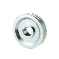 2 hornyú ékszíjtárcsa 2×13 mm-es ékszíjhoz Ø150 mm / furat Ø42 mm, reteszhorony 12 mm