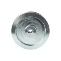 2 hornyú ékszíjtárcsa 2×13 mm-es ékszíjhoz Ø200 mm / furat Ø19 mm, reteszhorony 6 mm
