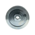 2 hornyú ékszíjtárcsa 2×13 mm-es ékszíjhoz Ø200 mm / furat Ø28 mm, reteszhorony 8 mm