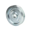 2 hornyú ékszíjtárcsa 2×13 mm-es ékszíjhoz Ø200 mm / furat Ø38 mm, reteszhorony 10 mm
