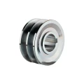 2 hornyú ékszíjtárcsa 2×17 mm-es ékszíjhoz Ø100 mm / furat Ø38 mm, reteszhorony 10 mm