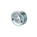 2 hornyú ékszíjtárcsa 2×17 mm-es ékszíjhoz Ø100 mm / furat Ø42 mm, reteszhorony 12 mm