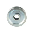 2 hornyú ékszíjtárcsa 2×17 mm-es ékszíjhoz Ø150 mm / furat Ø42 mm, reteszhorony 12 mm