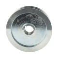 2 hornyú ékszíjtárcsa 2×17 mm-es ékszíjhoz Ø200 mm / furat Ø42 mm, reteszhorony 12 mm