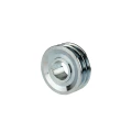 2 hornyú ékszíjtárcsa 2×13 mm-es ékszíjhoz Ø100 mm / furat Ø38 mm, reteszhorony 10 mm