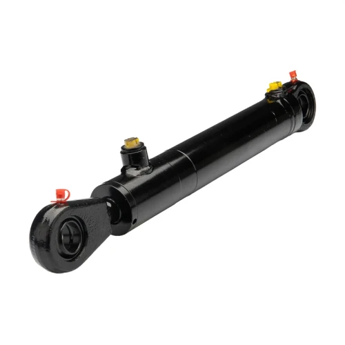 Kettős működésű hidraulikus munkahenger CJ2F-40/22/200, 25 mm-es csuklós szemekkel