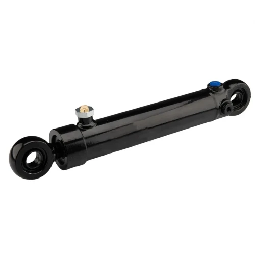 Egyszeres működésű hidraulikus munkahenger 50/25, hossz: 415mm lökethossz: 200mm. Rögzítőszem átmérője: 25mm