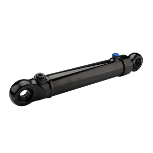 Kettős működésű hidraulikus munkahenger 50/25, hossz: 415mm lökethossz: 200mm. Rögzítőszem átmérője: 25mm