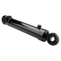 Kettős működésű hidraulikus munkahenger 50/25, hossz: 415mm lökethossz: 200mm. Rögzítőszem átmérője: 25mm