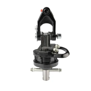 Hidraulikus forgató, 1. csoport, 1/4", 10 l/perc, maximális statikus teherbírás 1000 kg, fék nélküli függesztőcsuklóval