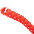 WN12 spirálvédő hidraulikatömlőkhöz, 10–13 mm, HDPE, piros – 10 m