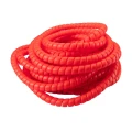 WN25 spirálvédő hidraulikatömlőkhöz, 22–27 mm, HDPE, piros – 10 m