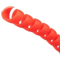 WN32 spirálvédő hidraulikatömlőkhöz, 29–35 mm, HDPE, piros – 10 m