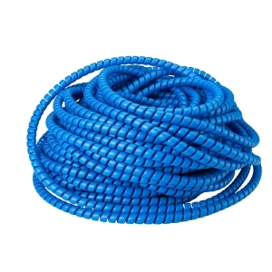 WN16 spirálvédő hidraulikatömlőkhöz, 13–18 mm, HDPE, kék – 10 m