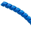 WN16 spirálvédő hidraulikatömlőkhöz, 13–18 mm, HDPE, kék – 10 m