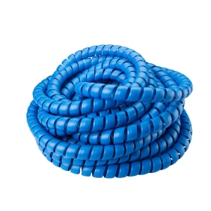 WN40 spirálvédő hidraulikatömlőkhöz, 35–42 mm, HDPE, kék – 10 m