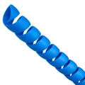 WN40 spirálvédő hidraulikatömlőkhöz, 35–42 mm, HDPE, kék – 10 m