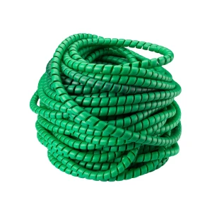 WN20 spirálvédő hidraulikatömlőkhöz, 16–22 mm, HDPE, zöld – 10 m