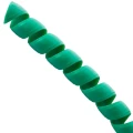 WN20 spirálvédő hidraulikatömlőkhöz, 16–22 mm, HDPE, zöld – 10 m