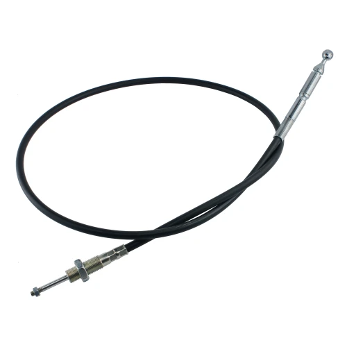 Bowden-kábel joystickhoz és hidraulikus vezértömbhöz, Ø14 mm-es gömbfejjel – 1000–3000 mm