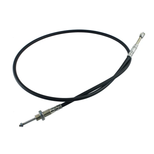 Bowden-kábel joystickhoz és hidraulikus vezértömbhöz, Ø6 mm-es villás csatlakozással – 1000–3000 mm