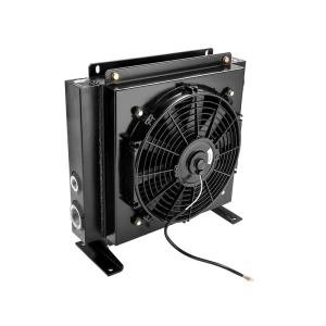 Hidraulikaolaj-hűtő ST150 A46 12V ventilátorral – 140 l/perc