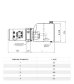 Egyszeres működésű hidraulikus tápegység 24V 2,2 kW, 3,3 cm³/ford. szivattyú, 120 bar – 4–14 l tartállyal