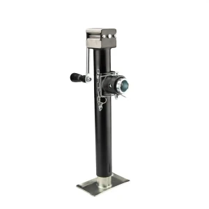 Támasztóláb pótkocsihoz és félpótkocsihoz, oldalsó függőleges kurblival – 2000 kg, 560–935 mm