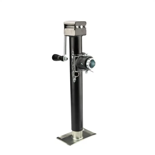Támasztóláb pótkocsihoz és félpótkocsihoz, oldalsó függőleges kurblival – 2000 kg, 560–935 mm