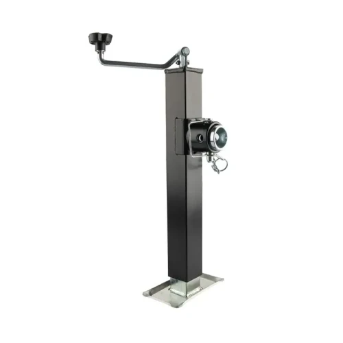 Támasztóláb pótkocsihoz és félpótkocsihoz, vízszintes kurblival – 2000 kg, 500–880 mm