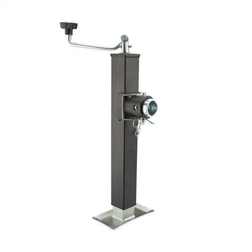 Támasztóláb pótkocsihoz és félpótkocsihoz, vízszintes kurblival – 2000 kg, 500–880 mm
