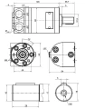 MMS Hidraulikus motor, folyadékszállítás: 8,2cm3/ford. fordulatszám: 1950ford./perc tengely: 16mm