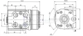 Kormányorbitrol OSPC 80 ON HKUS125/4 150N2152 M+S Hydraulic
