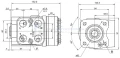 Kormányorbitrol OSPB 200 CN HKU200/7 150-0146 M+S Hydraulic