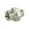 Egyenes hidraulika csatlakozó 1" - 3/8"
