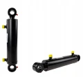Kettős működésű hidraulikus munkahenger 63/32, hossz: 375mm lökethossz: 187mm