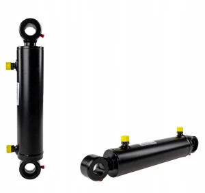 Kettős működésű hidraulikus munkahenger 63/36, hossz: 382mm lökethossz: 100mm         