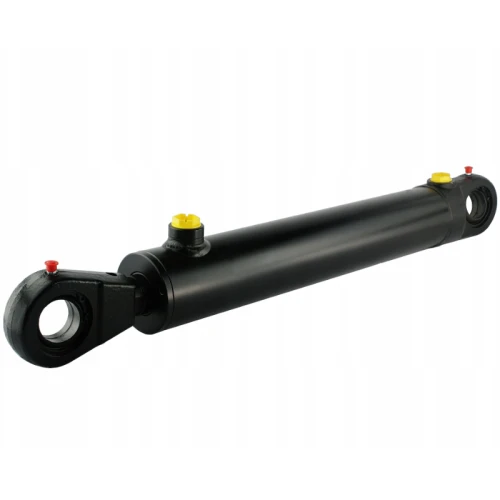 Kettős működésű hidraulikus munkahenger 80/45, hossz: 743mm lökethossz: 400mm