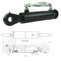 Kettős működésű hidraulikus munkahenger 80/45, hossz: 663mm lökethossz: 320mm biztonsági szeleppel „zárral”