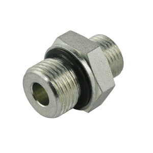 Egyenes hidraulika csatlakozó homloktömítéssel 3/4" - M27x2