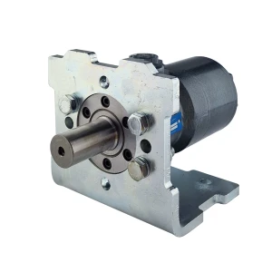 Hidraulikus motor BMR folyadékszállítás: 400cm3/ford. fordulatszám: 150ford./perc tengely: 32mm, sarok szerelőlemez. 4 szerelőlyuk   