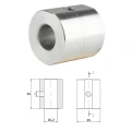 Hydraulikus munkahenger keresztirányú persely, méret választás szerint