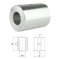 Hydraulikus munkahenger keresztirányú persely, méret választás szerint