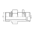 Egyenes válaszfal-csavarzat 1/2"-M22x1,5 ellenanyás
