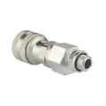 Hydraulikus gyorscsatlakozó excentrikus euro aljzat puha PUSH 1/2"