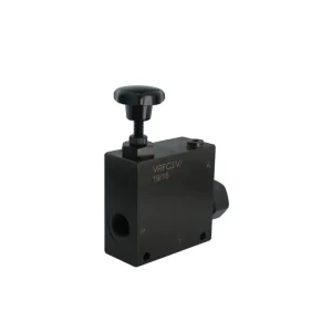 Hidraulikus áramlásszabályozó szelep VRFC3, menetek: 1/2", átfolyás: 85L/perc 