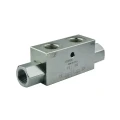 Kettős VBPDE visszacsapó szelep „zár” kettős működésű hengerzár. Menet: 1/4” térfogatáram: 20L/perc maximális nyomás: 350bar Hydrotechnik24