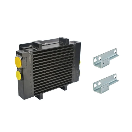 ST60 levegős olajhűtő 230V ventilátorral és rögzítőkkel