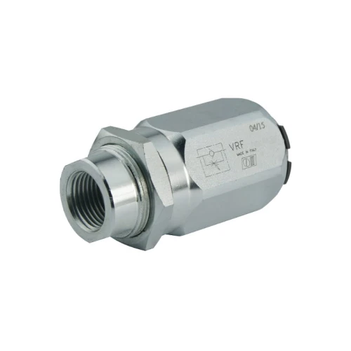 VRF hordós szelep állítható fojtószeleppel egyoldalon, menetekkel: 3/4”, térfogatáram: 110L / perc, maximális nyomás: 250bar